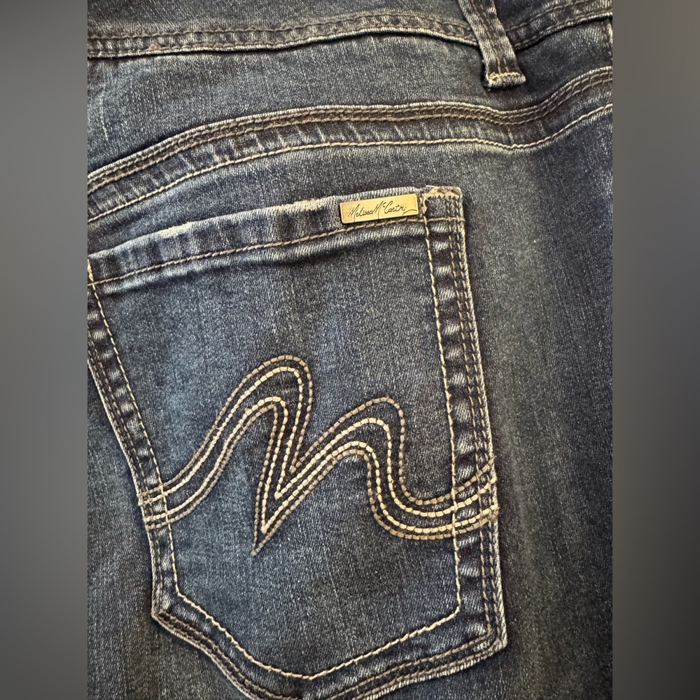 Melissa McCarthy Seven7 Blue Ankle Cropped Jeans - Picture 2 of 6